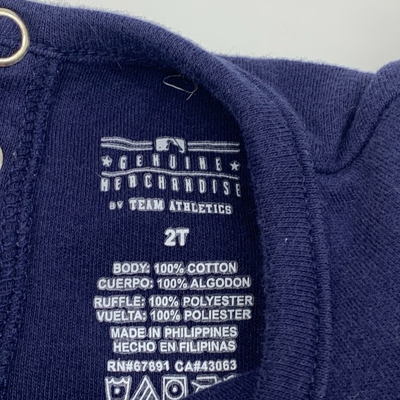 Ew York Yankees Little Girls Dress Size 2T - Picture 5 of 6